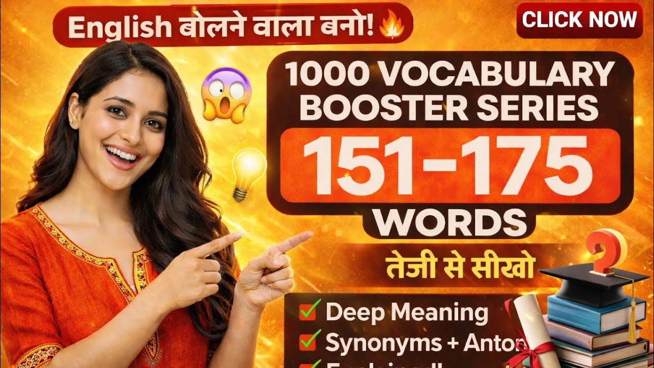 151–175 Vocabulary Words | Improve Spoken English Fast/part 07