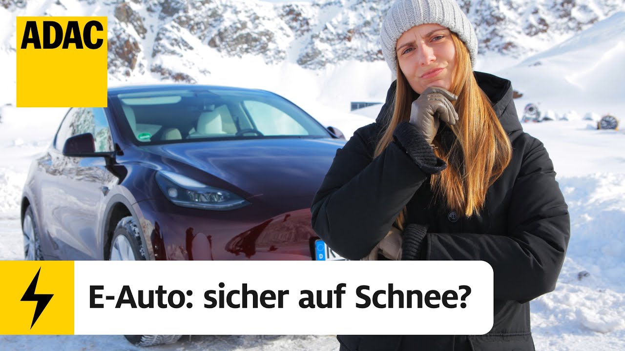E-Auto im Winter: Sicher auf Eis und Schnee? | Unter Strom – Einfach Elektromobilität | 58 | ADAC