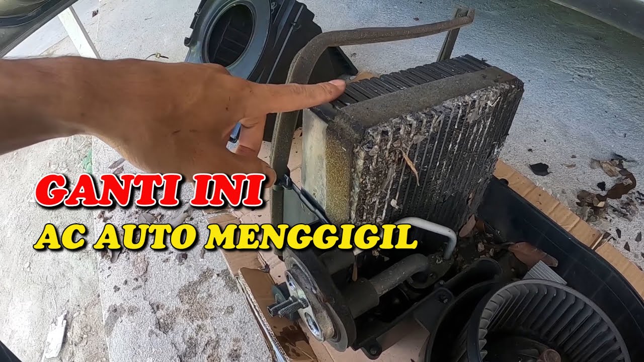 CARA MUDAH GANTI EVAPORATOR AC KIA CARNIVAL // PENYEBAB AC TIDAK DINGIN