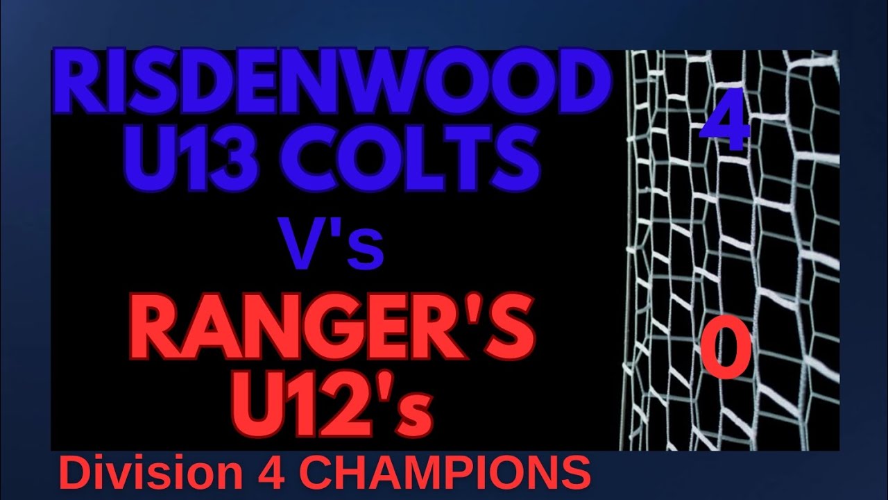 Rangers v Colts u13