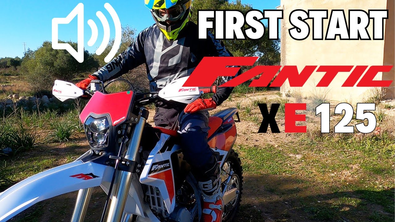 Fantic Xe 125 2022 - First Start & Amazing sound 📢 2 stroke 🔥
