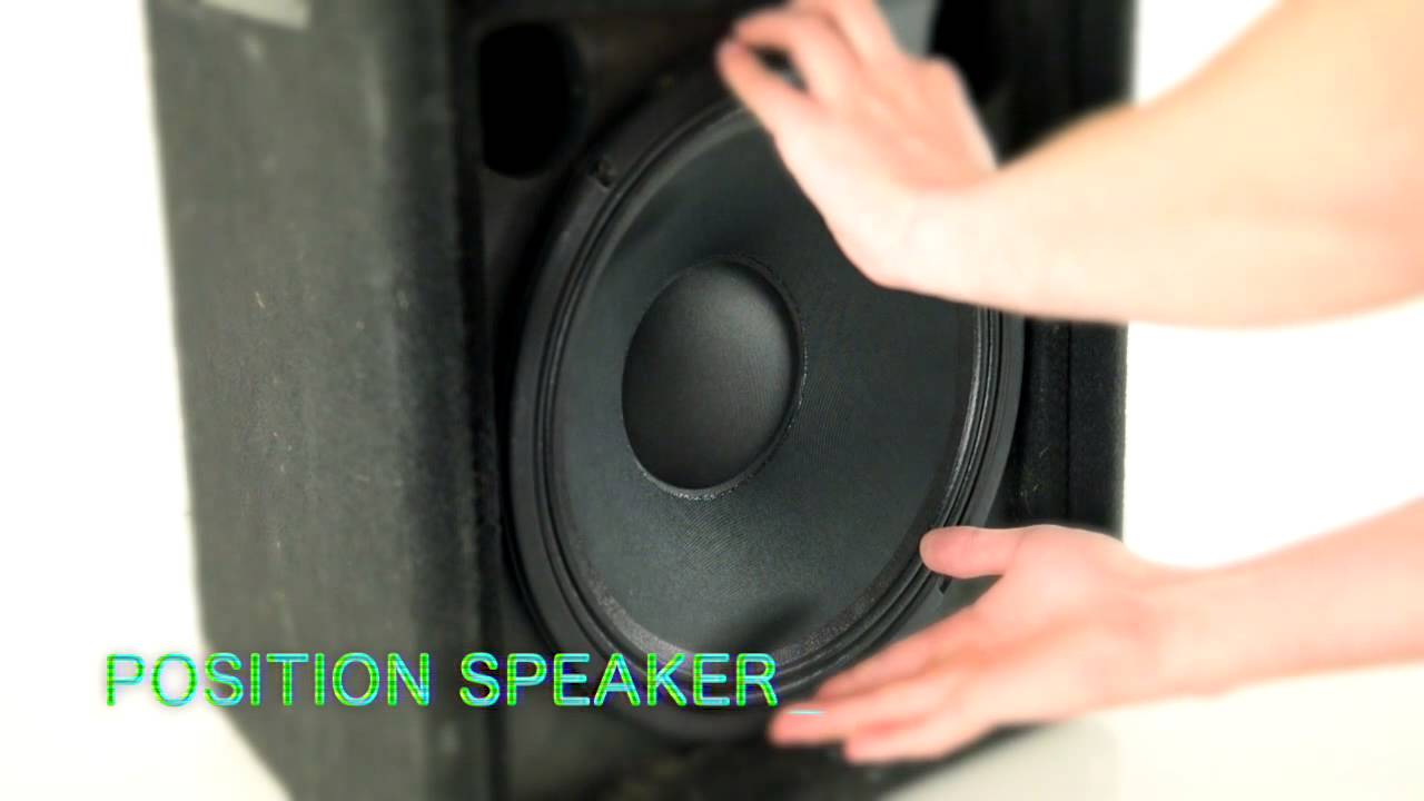 Upgrade with CELESTION: how to replace the speaker drivers in a typical 2-way PA cab/box