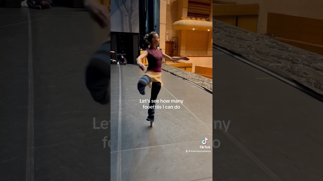 Let me see how many Fouettés I can do | Intermezzo Ballet Ambassadors Martina Giuffry
