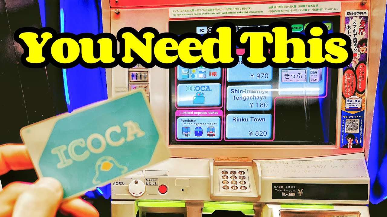 How to Buy an ICOCA Card in Japan