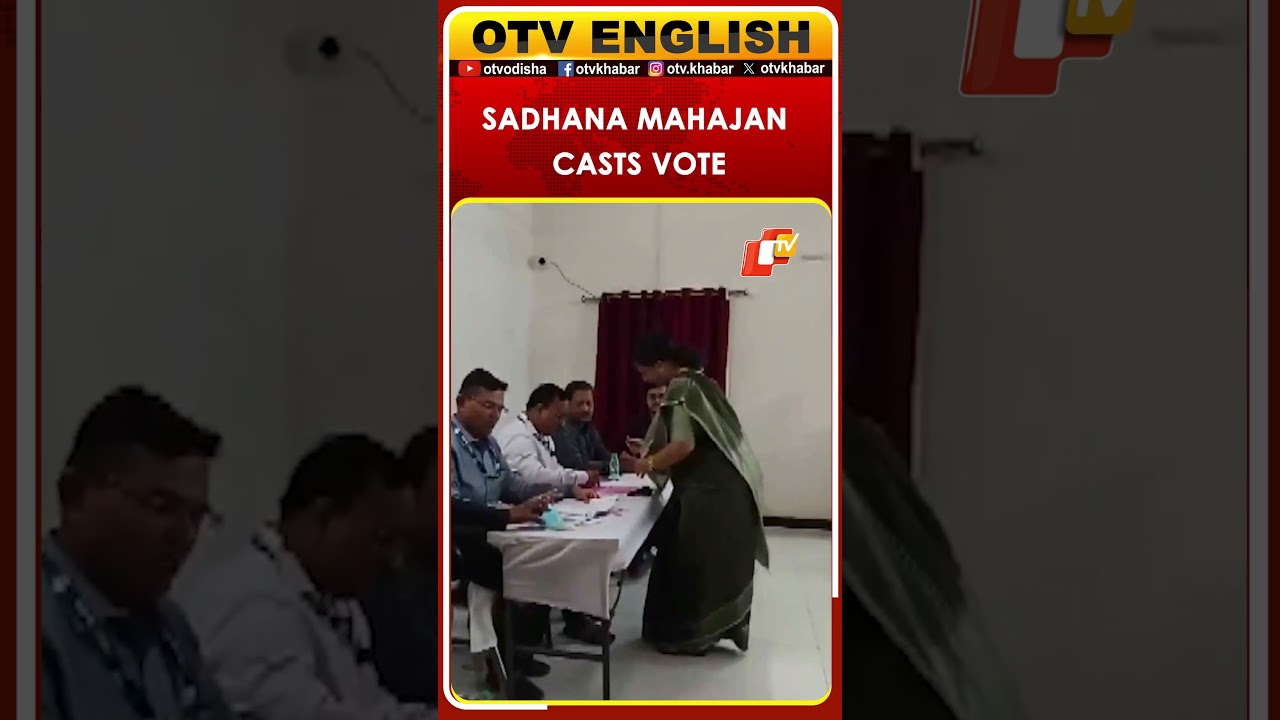 Sadhana Mahajan Casts Vote For Legislative Council Election In Jalgaon | OTV
