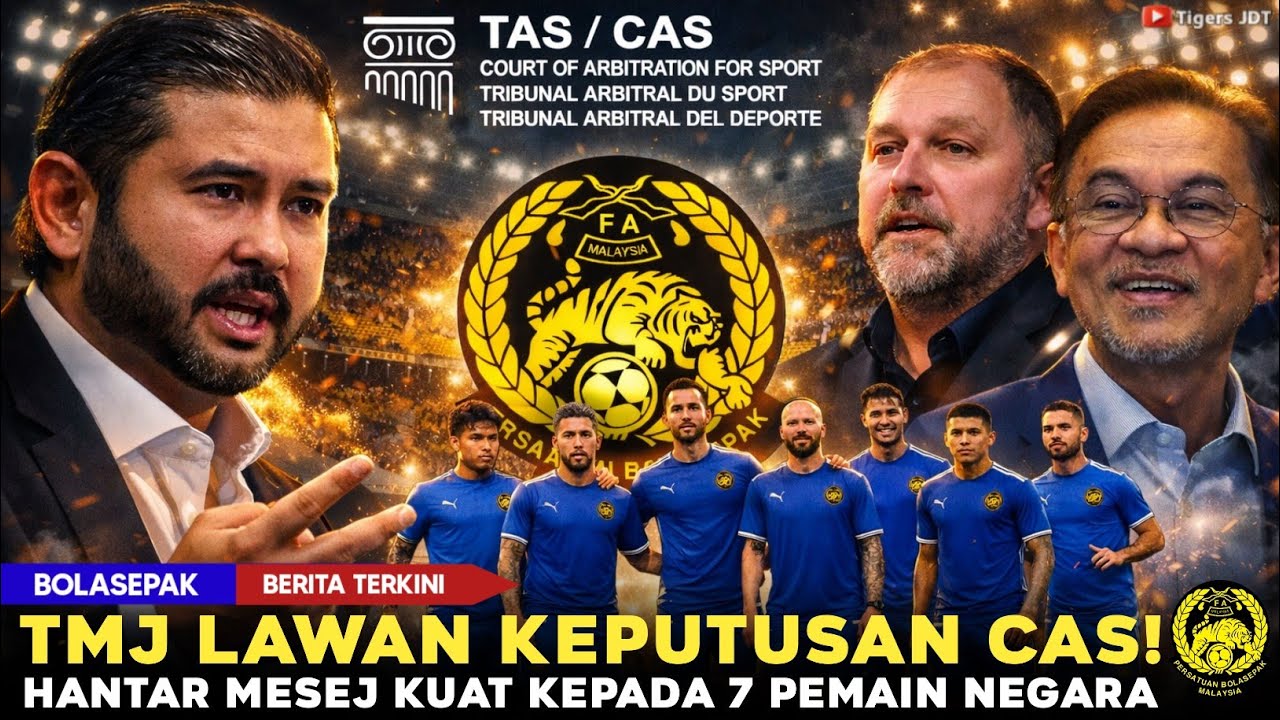 🔴TMJ Tampil Bersuara! Kes 7 Pemain Belum Reda, TMJ Tampil Dengan Kenyataan Mengejutkan