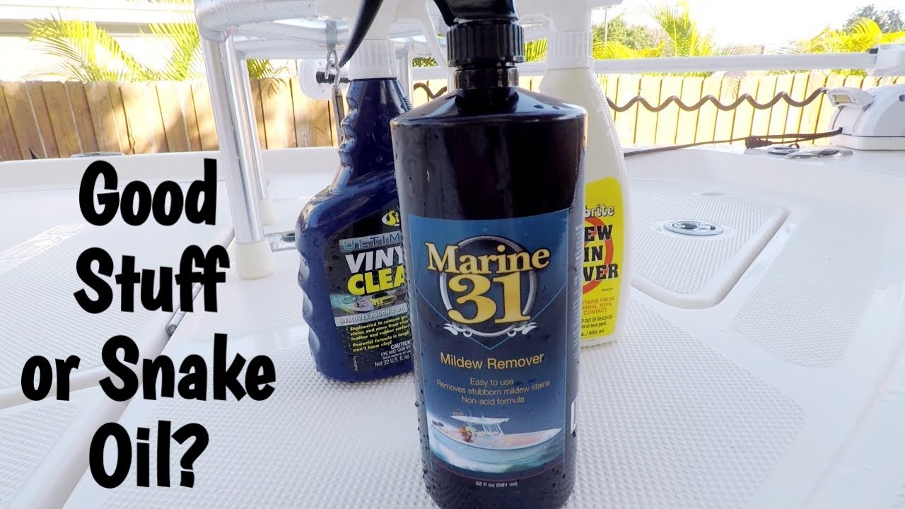 Cleaning Dirty Boat Seats, Marine 31 Mildew Remover, How To Clean Vinyl Seats