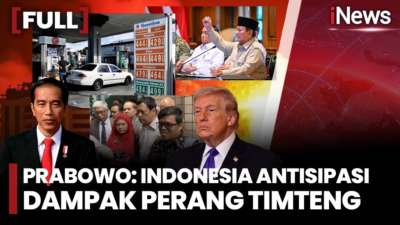 FULL KIP: UGM Wajib Berikan Dokumen Studi Jokowi - Perang Iran, BBM di AS Meroket | iNews Siang 10/3