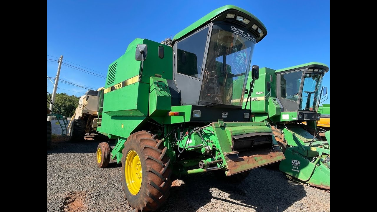Colheitadeira John Deere 7100 SLC • Ano 1992