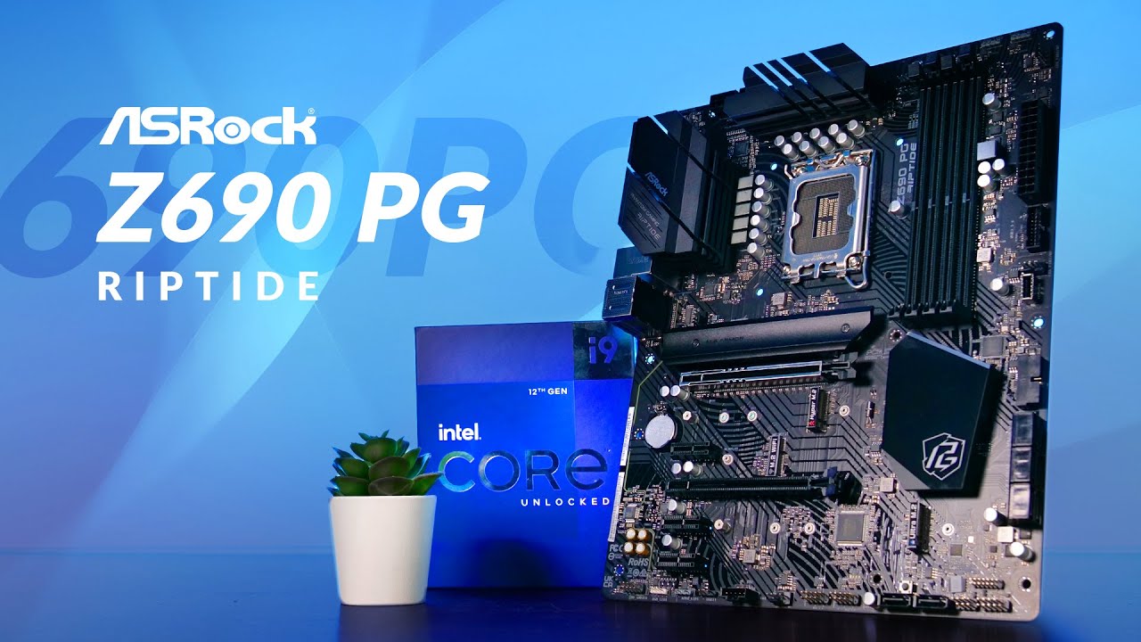 ASRock Z690 PG Riptide - Best Budget Z690 Motherboard 12900k