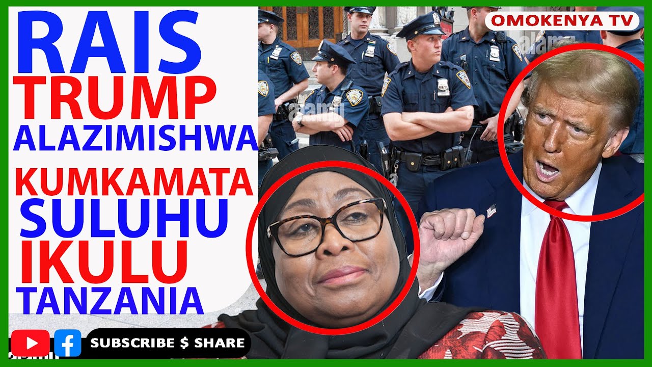 Urgent Breaking News: Rais Samia Matatani, Trump Apangiwa Kumwondoa Mamlakani