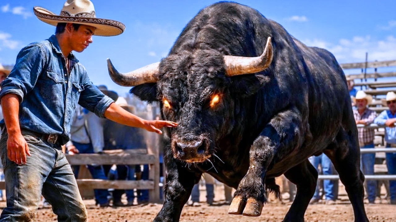 UN MUCHACHO SE PARÓ FRENTE AL TORO MÁS PELIGROSO...  PERO NADIE IMAGINÓ LO QUE HARÍA