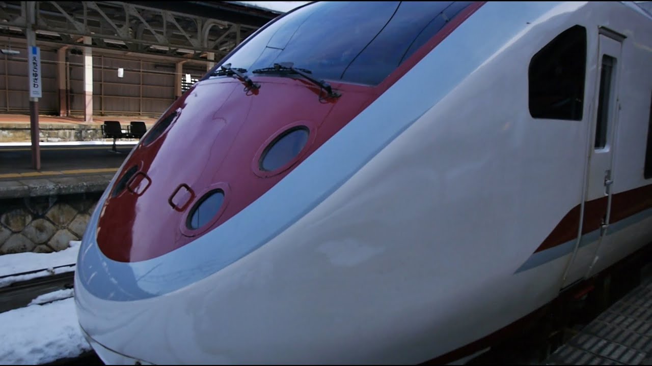 北越急行 特急はくたか１２号 （681系運行）超広角車窓 進行左側 越後湯沢～直江津～富山・金沢