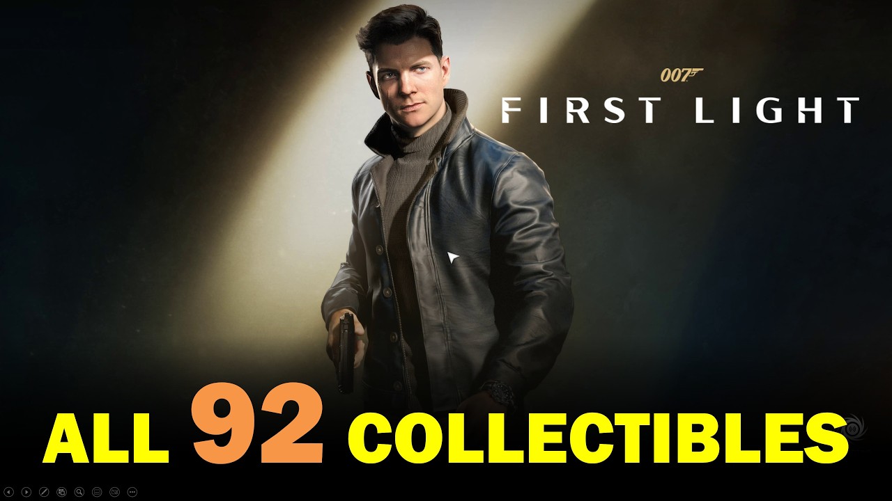 Все 92 местоположения коллекционных предметов | 007 First Light
