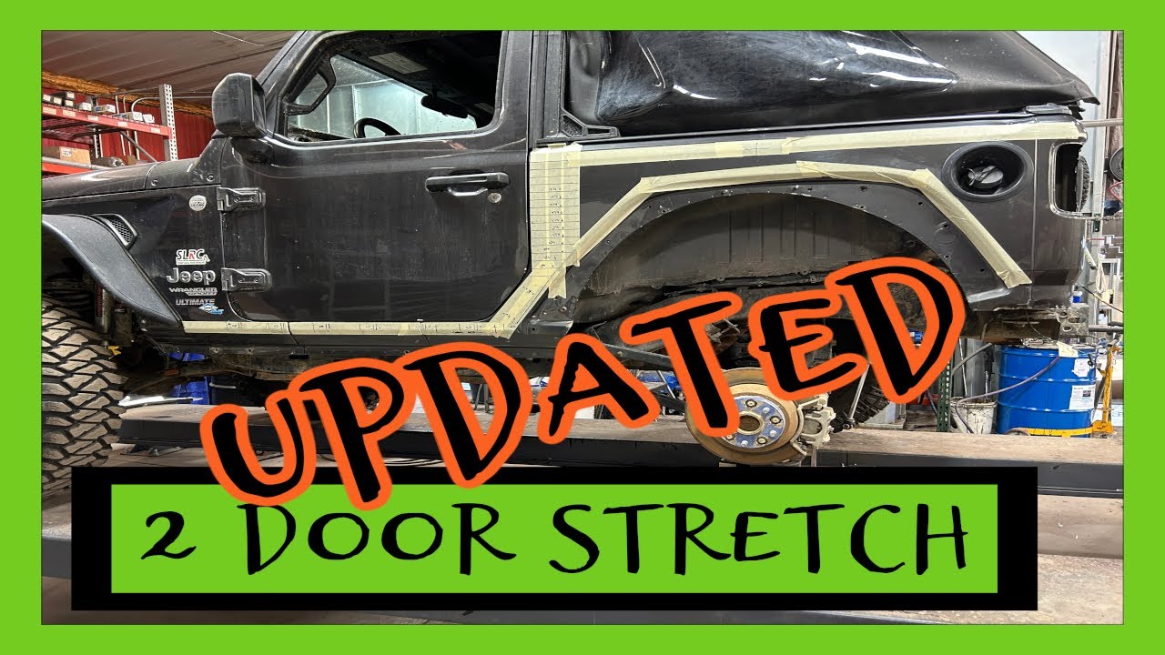 2 Door Jeep Wrangler JL Stretch Update - trunk delete