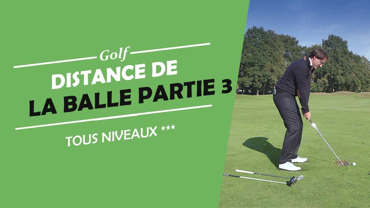 DISTANCE DE LA BALLE ET ÉQUILIBRE PARTIE 3 - COURS DE GOLF