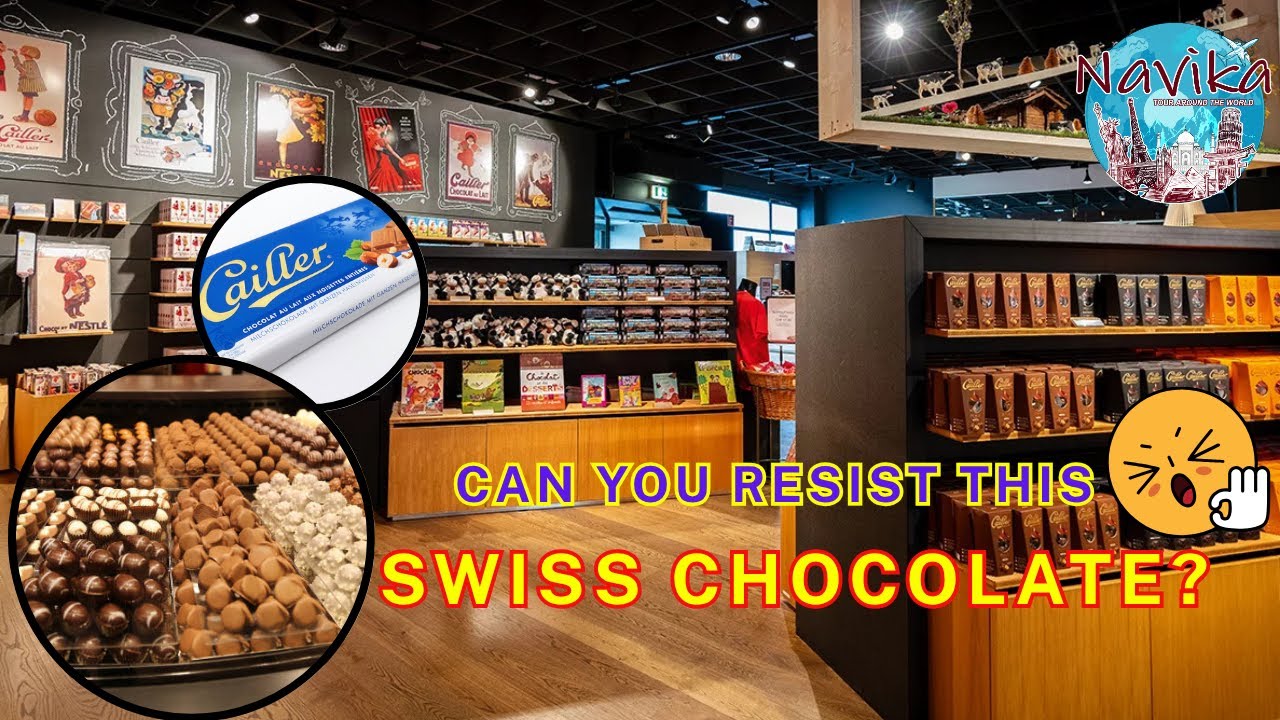Cailler Swiss Chocolates: Delicious, Hard To Resist, In 4k