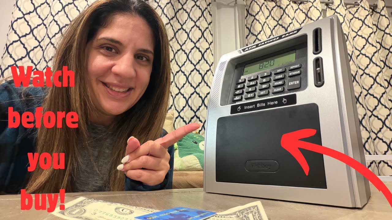 Honest review of this ATM piggy bank!