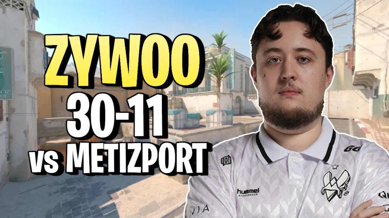 Vitality ZywOo (30-11) vs Metizport (Dust2) | BLAST Bounty 2025 Season 1 | CS2 POV