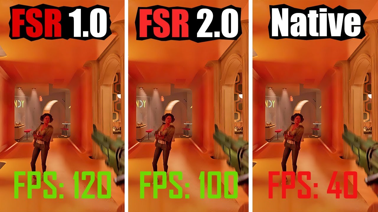 AMD FSR 2.0 vs FSR 1.0 &ndash; por&oacute;wnanie wydajności