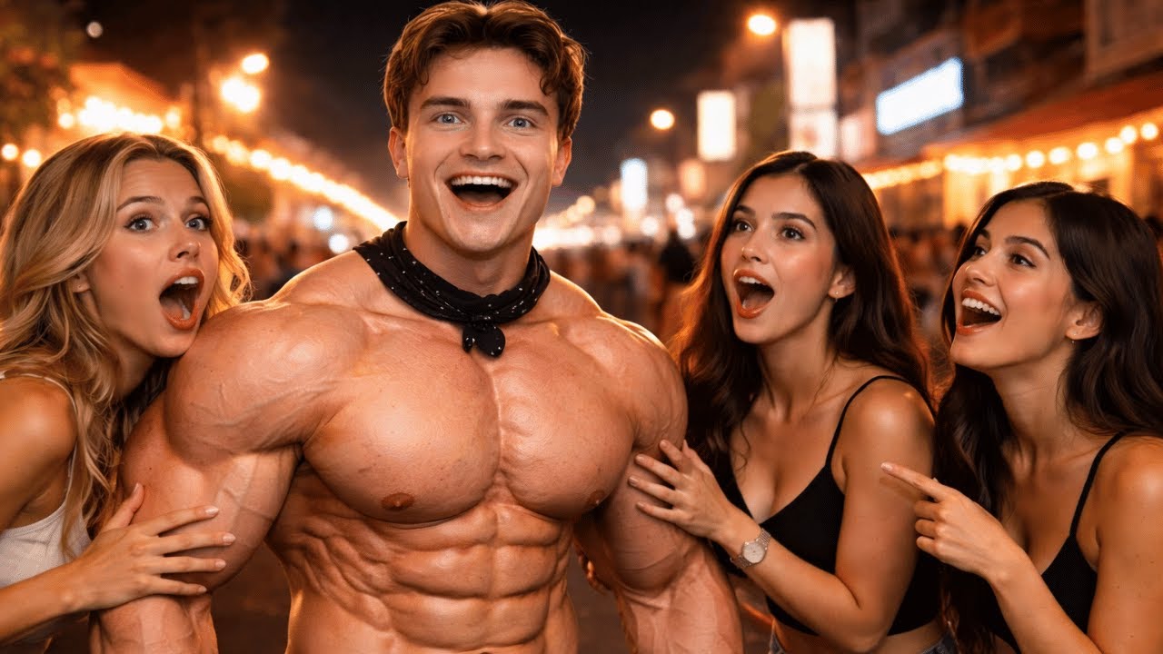 Muskeldrakt Prank i Thailand!