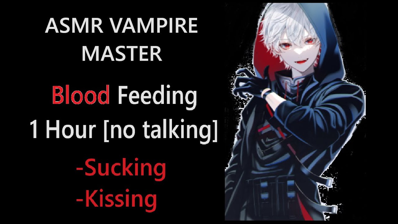 ASMR Vampire Master ASMR 1 HOUR No Talking Male Binaural Blood Feeding
