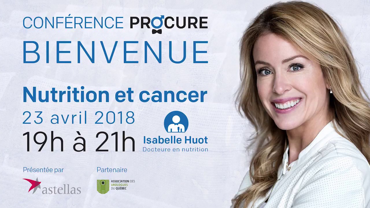 2018-Avril Nutrition et cancer avec Isabelle Huot