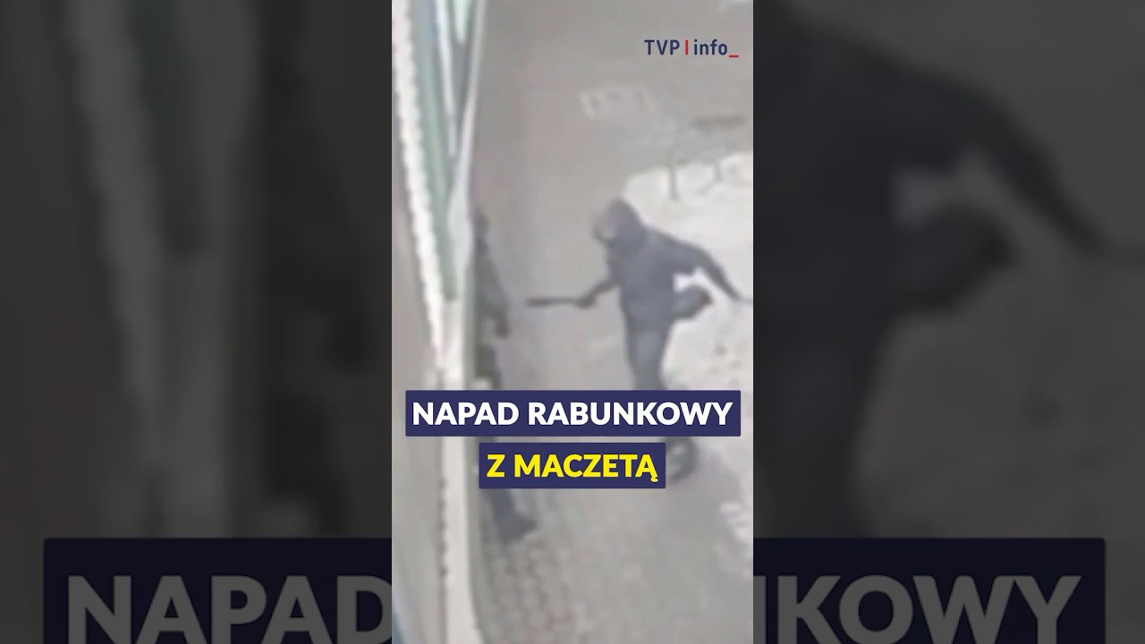 Szokujący napad w Warszawie. 14-latek z maczetą #polska #warszawa #news #shorts