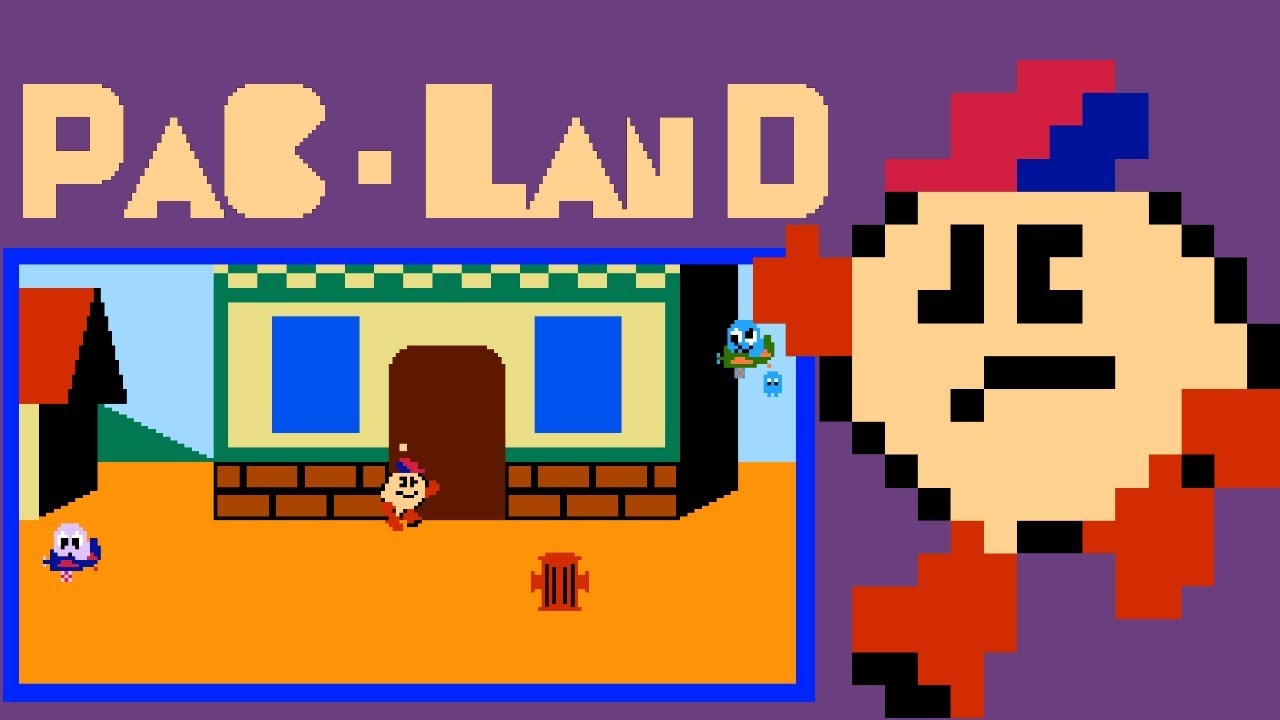 Pac-Land  (FC · Famicom) video game port | 16-round (4 trips) session 🎮