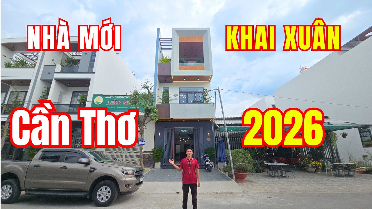 Nhà mới KDC Hồng Loan Cần Thơ khai xuân 2026 | Nhà Đất Đại Điền