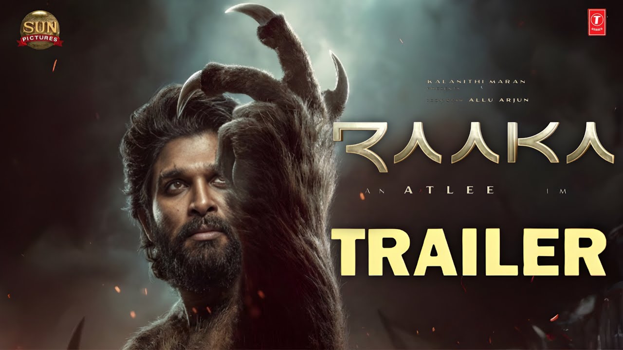 Raaka Trailer | Allu Arjun | Deepika Padukone | Atlee | Sai Abhyankkar | Sun Pictures