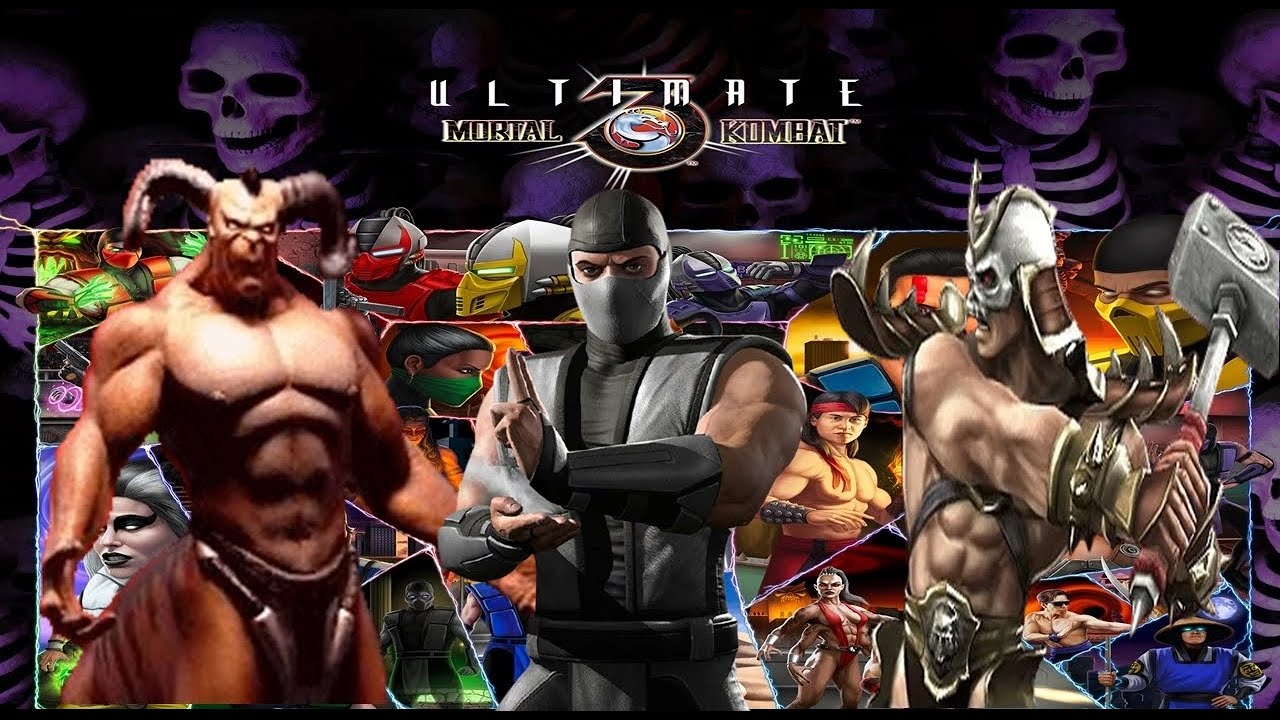 Ultimate Mortal Kombat 3 (SNES) - Liberando Motaro, Shao Kahn E Smoke Ninja