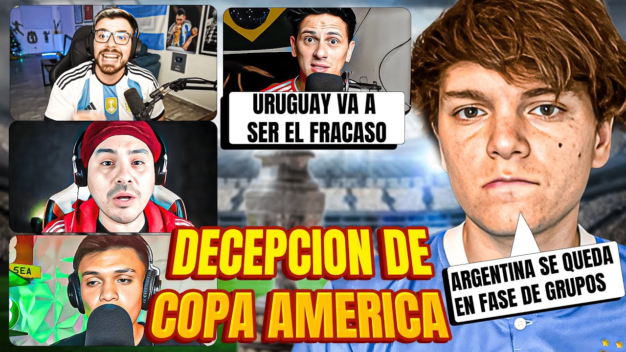DEBATE DE SELECCIONES /¿CUAL ES LA DECEPCION DE LA COPA AMERICA?