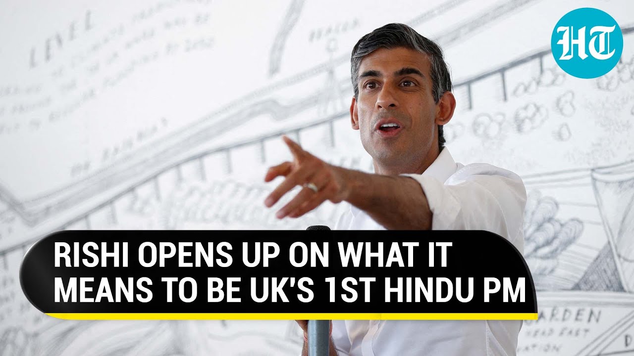 'UK's first Hindu PM': Rishi Sunak calls it 'matter of pride' I Watch