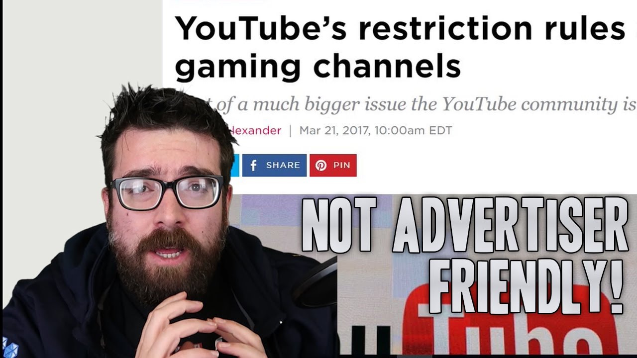 Not Advertiser Friendly? | YouTube Restricted Mode Strikes!