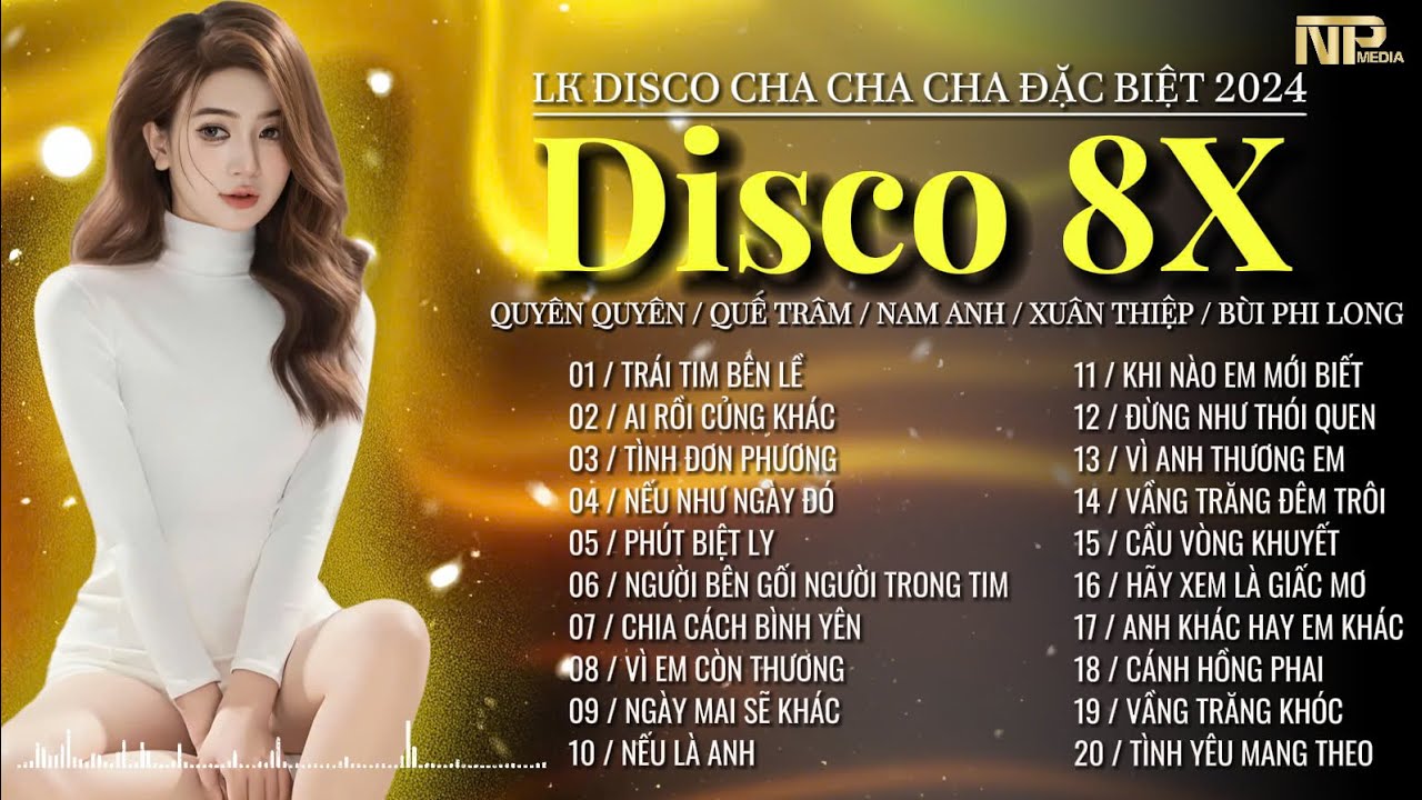 Lk Disco New Wave Đặc Biệt 2024 - Trái Tim Bên Lề - Siêu Phẩm Disco Nhạc Trẻ 8x Bass Căng Test Loa