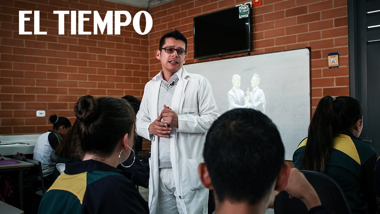 Una clase con uno de los 10 mejores profesores del mundo