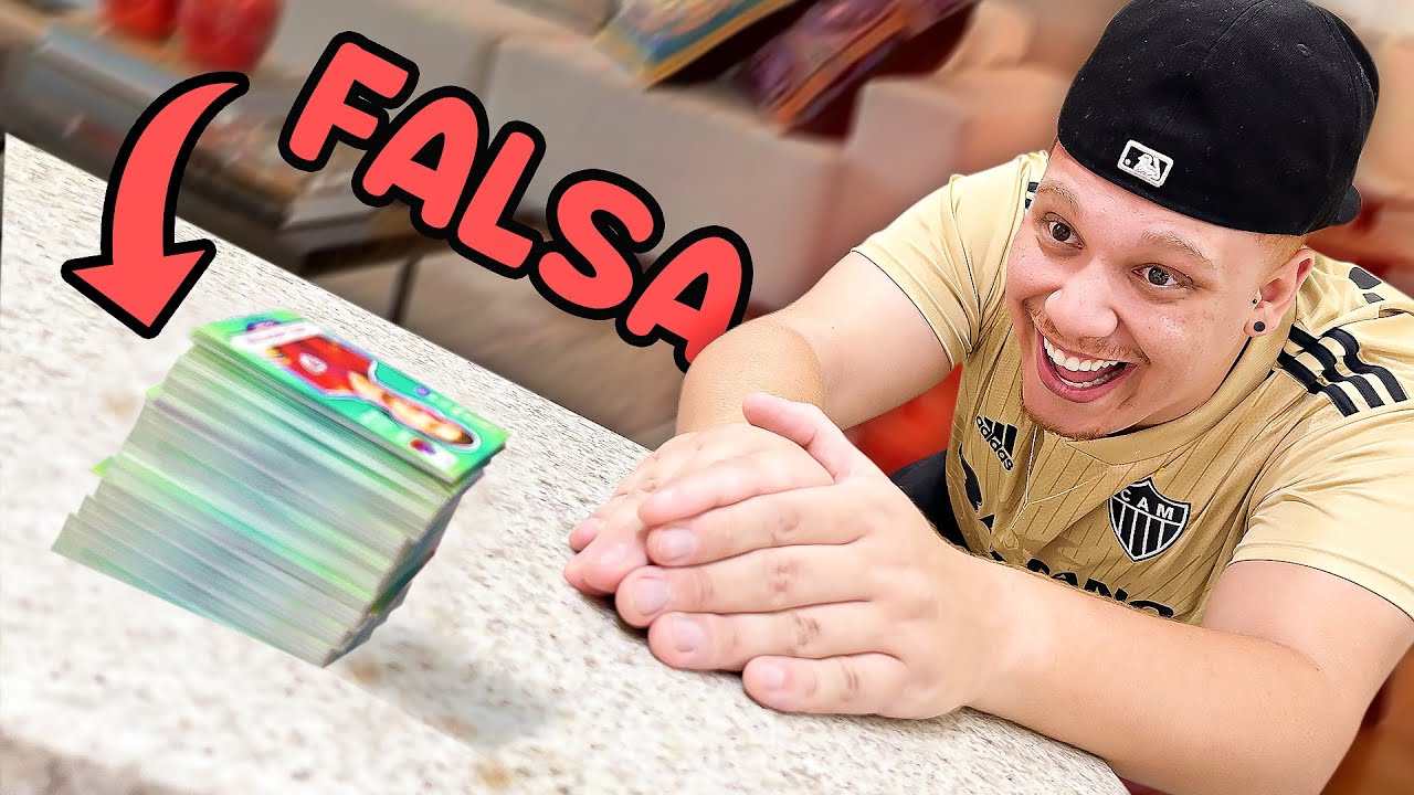 MUITO FÁCIL! BATI BAFO COM AS FIGURINHAS FALSAS! (MAIS LEVES)