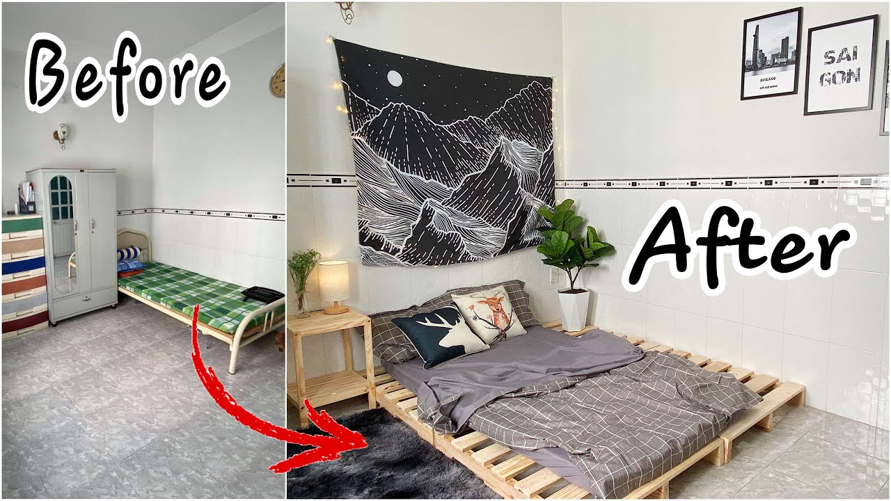#DIY: Tự tay Decor thay đổi nội thất phòng ngủ chưa đến 2 triệu đồng
