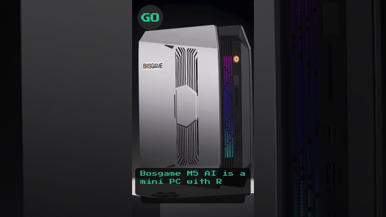 Bosgame M5 AI is a mini PC with Ryzen AI Max+ 395 (and a familiar design).