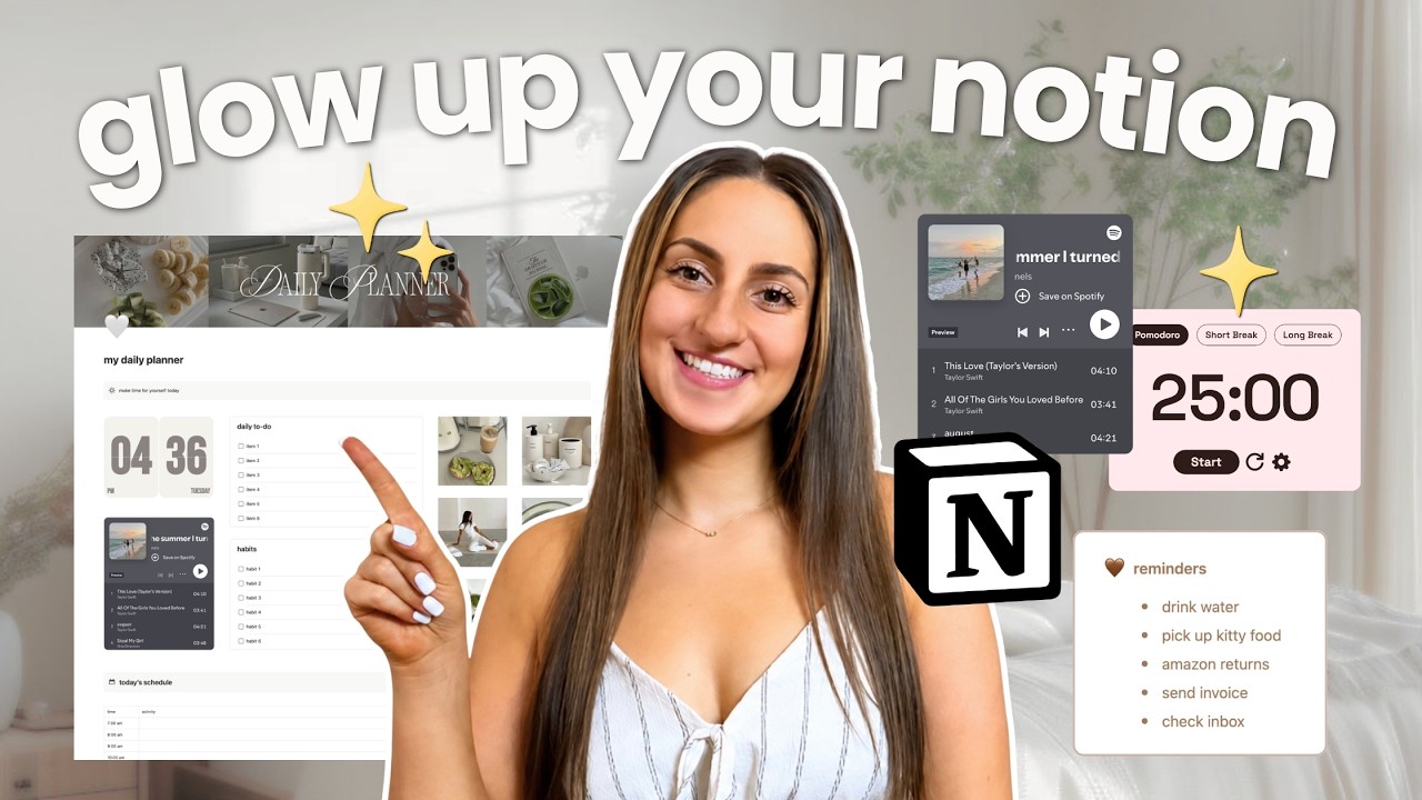 how to make your notion AESTHETIC ✨ 13 easy customization ideas & tricks!