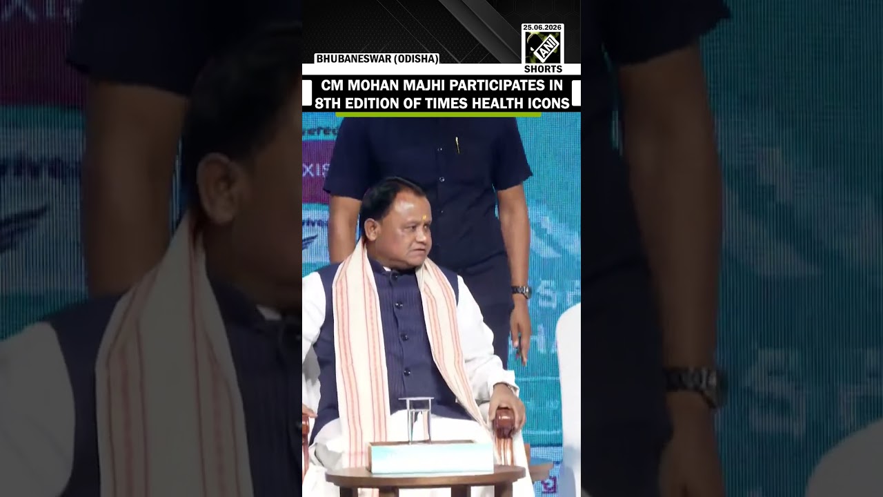 Odisha CM Mohan Majhi Participates in 8th Edition of Times Health Icons 2026 in Bhubaneswar