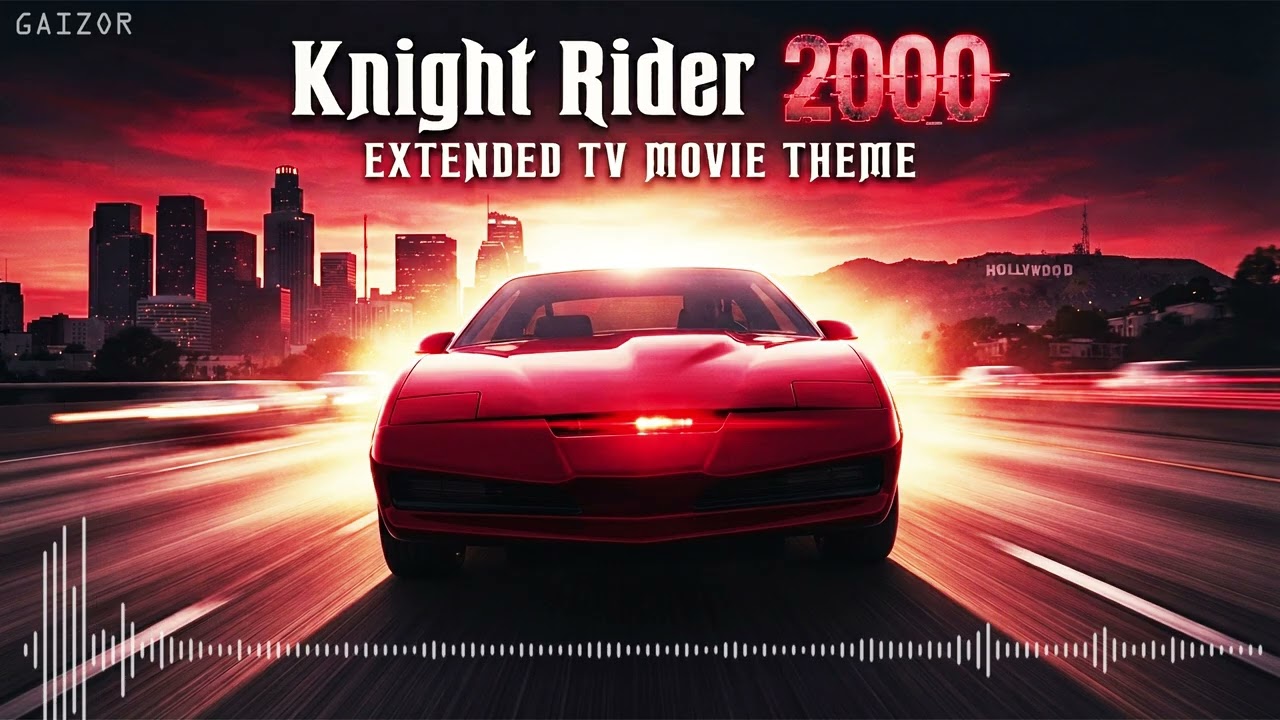 Knight Rider 2000 - Extended TV Movie Theme HD 4K