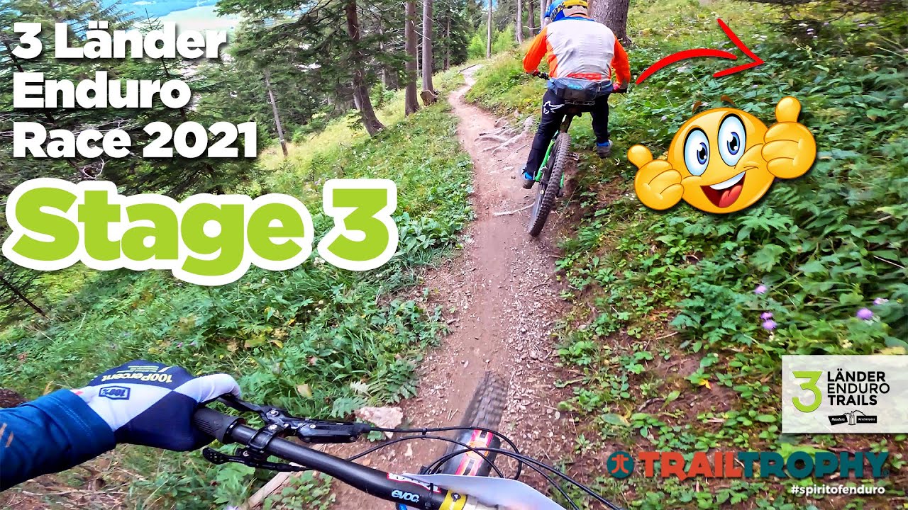 Trail Trophy MTB - 3 L&auml;nder Enduro Race 2021 - Stage 3 (Elven Trail)