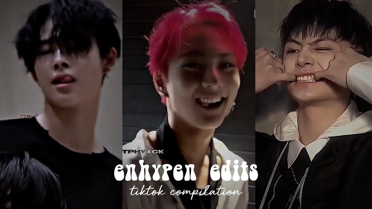 enhypen tiktok edits that leave me speechless