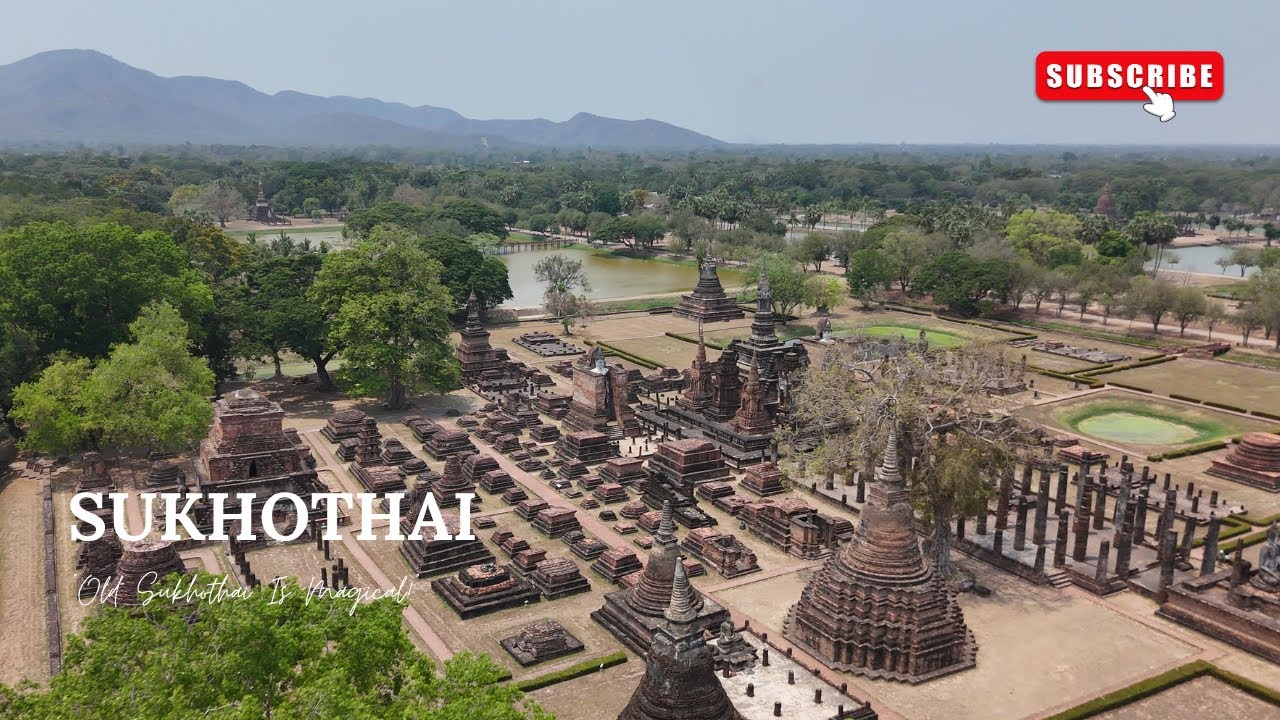 Exploring Sukhothai Historical Park 🇹🇭 | Family Travel & Ancient Temples