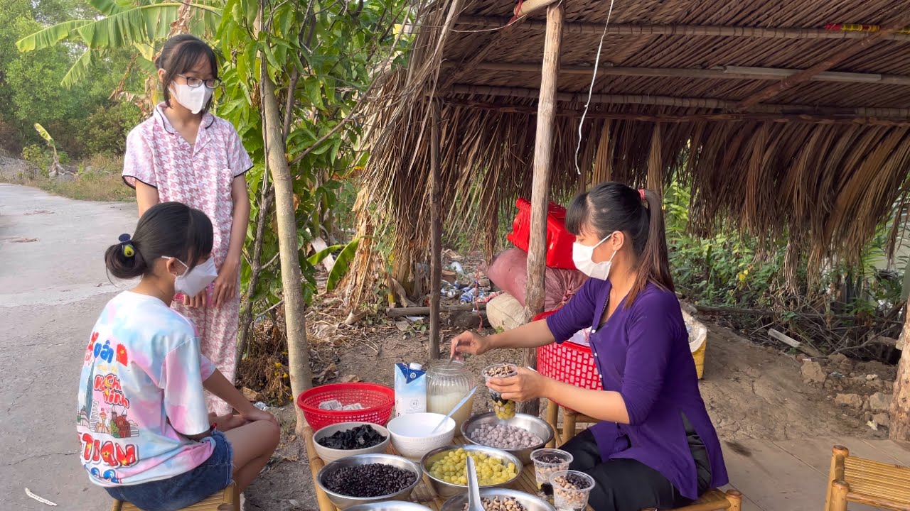 HÔM NAY BÁN CHÈ KHOAI DẺO LẦN ĐẦU TIÊN BÀ CON ĐƯỢC THƯỞNG THỨC MÓN CHÈ LẠ NHƯ THẾ NÀY | TNCM