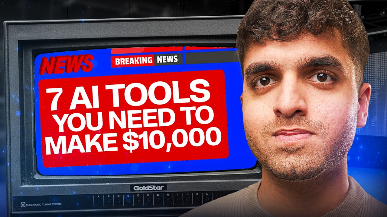 The Only 7 AI Tools You Need to Make $10,000 Per Month