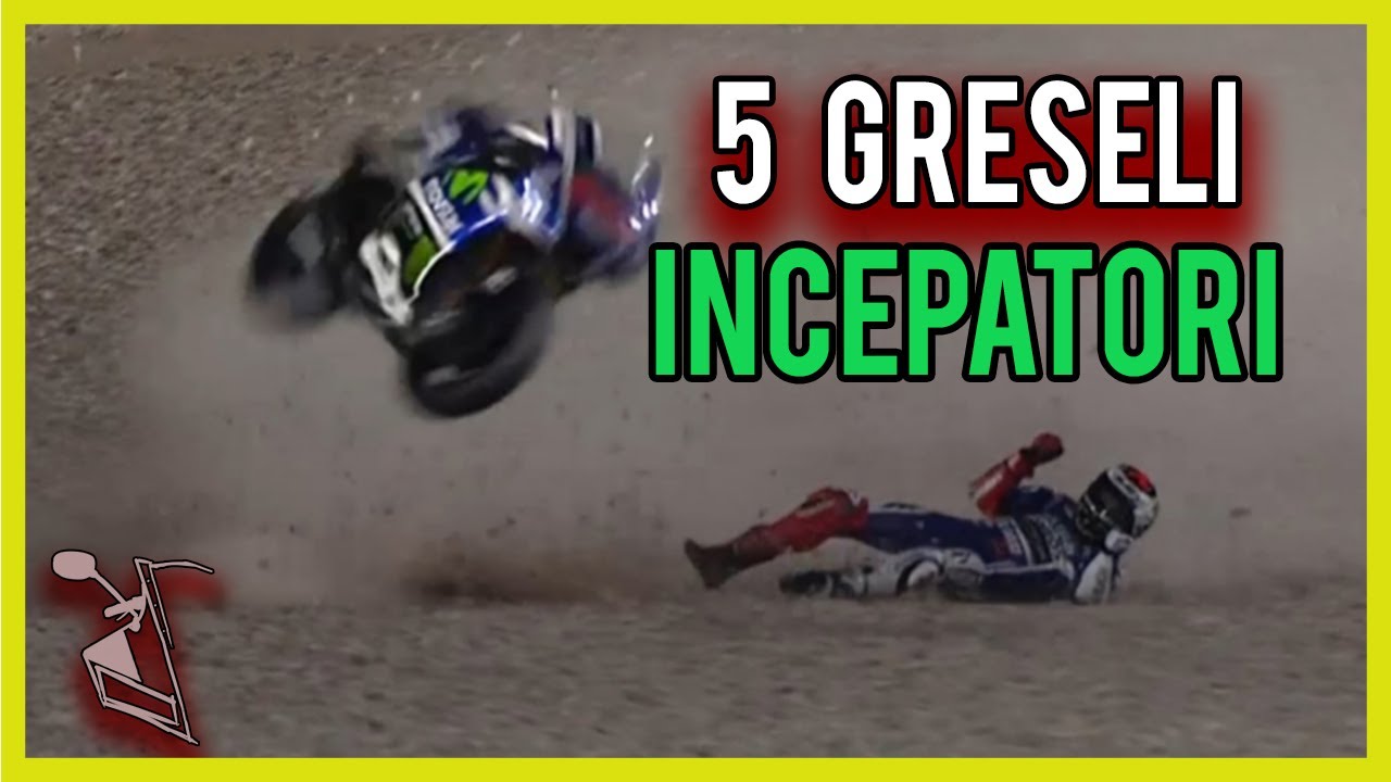 5 Greseli frecvente facute de Incepatori Moto (Categoria A)