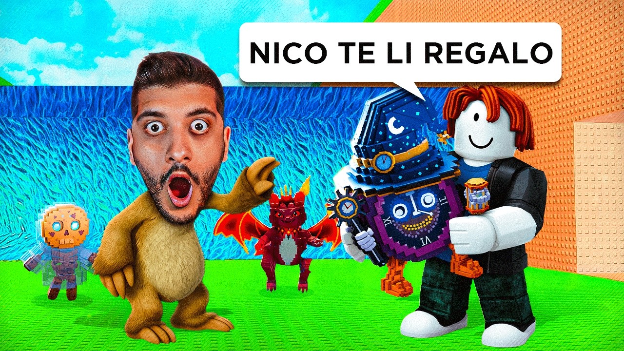 MI HANNO REGALATO il BRAINROT più RARO di TSUNAMI BRAINROT!! ROBLOX ITA